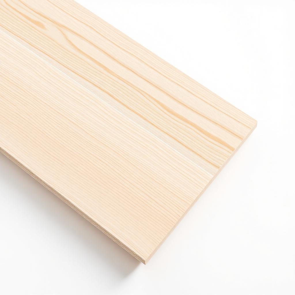 BB/CC grade plywood panel showing face veneer and layered edge